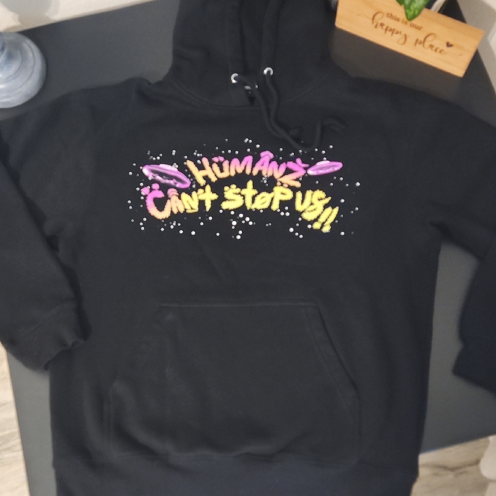 Insomniac hoodie 2023- "Humans Can't Stop Us"
